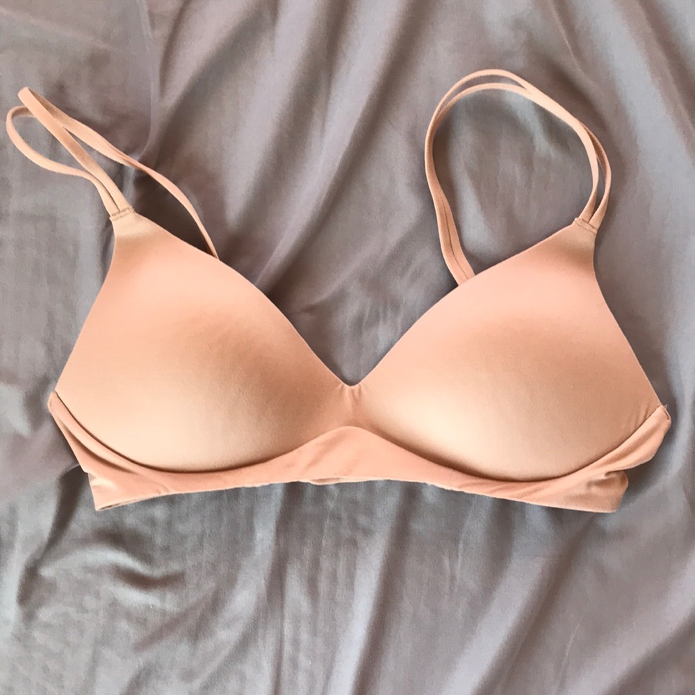Aerie Real Sunnie wireless push up bra